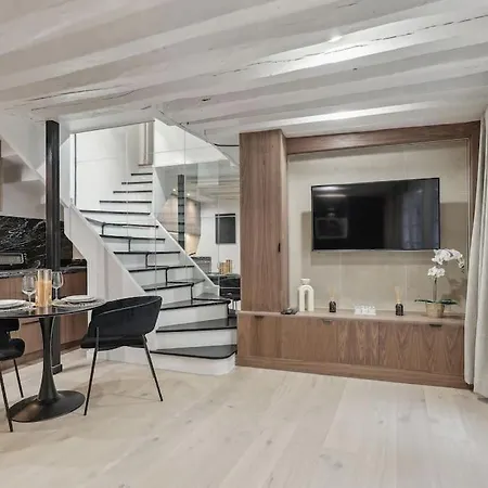 公寓 Duplex Quartier Du Louvre *